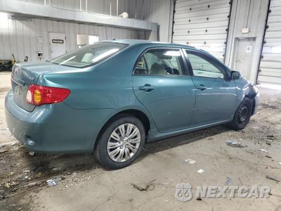 Trzecie zdjęcie samochodu z tyłu: 2009 TOYOTA COROLLA BASE VIN:1NXBU40E89Z017145 - miniatura