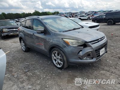 Czwarte zdjęcie samochodu z boku: 2014 FORD ESCAPE TITANIUM VIN:1FMCU0J98EUE55110 - miniatura