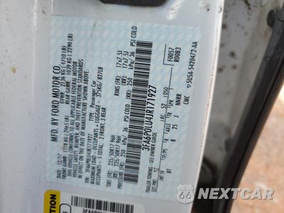 Zdjęcie 12 z 13 samochodu: 2018 FORD FUSION SE HYBRID VIN:3FA6P0LU4JR171927 - miniatura