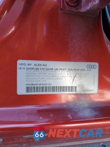 Zdjęcie 13 z 15 samochodu: 2015 AUDI S4 PREMIUM PLUS VIN:WAUBGAFLXFA009123 - miniatura