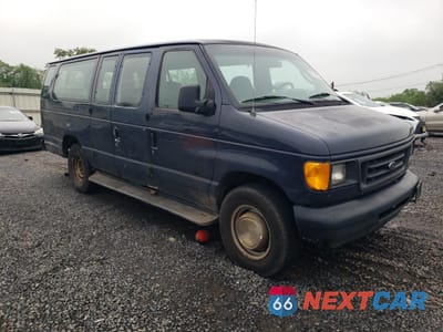 Czwarte zdjęcie samochodu z boku: 2003 FORD ECONOLINE E350 SUPER DUTY WAGON VIN:1FBSS31L73HA78508 - miniatura