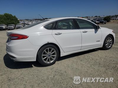 Trzecie zdjęcie samochodu z tyłu: 2017 FORD FUSION SE HYBRID VIN:3FA6P0LU7HR408923 - miniatura