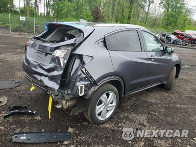 Trzecie zdjęcie samochodu z tyłu: 2020 HONDA HR-V EXL VIN:3CZRU6H70LM731541 - miniatura