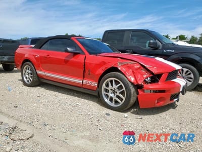 Czwarte zdjęcie samochodu z boku: 2008 FORD MUSTANG SHELBY GT500 VIN:1ZVHT89S185135500 - miniatura