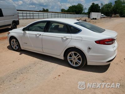 Drugie zdjęcie samochodu z przodu: 2018 FORD FUSION SE HYBRID VIN:3FA6P0LU3JR171871 - miniatura