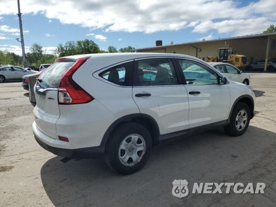 Trzecie zdjęcie samochodu z tyłu: 2016 HONDA CR-V LX VIN:5J6RM4H31GL120524 - miniatura