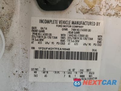 Zdjęcie 10 z 10 samochodu: 2015 FORD F450 SUPER DUTY VIN:1FDUF4GY7FEA16948 - miniatura