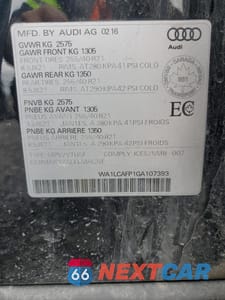 Zdjęcie 13 z 13 samochodu: 2016 AUDI SQ5 TECHNIK VIN:WA1LCAFP1GA107393 - miniatura