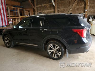 Drugie zdjęcie samochodu z przodu: 2020 FORD EXPLORER PLATINUM VIN:1FM5K8HC9LGC69103 - miniatura