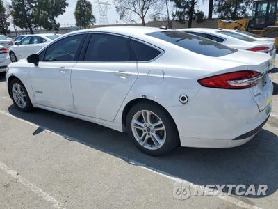 Drugie zdjęcie samochodu z przodu: 2018 FORD FUSION SE HYBRID VIN:3FA6P0LU4JR172110 - miniatura