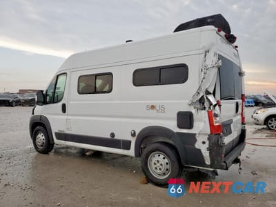 Trzecie zdjęcie samochodu z tyłu: 2021 RAM PROMASTER CARGO VAN VIN:3C6LRVBG9ME553681 - miniatura