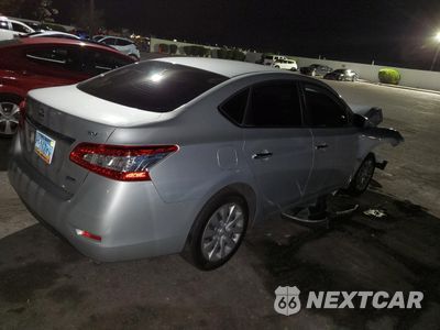 Trzecie zdjęcie samochodu z tyłu: 2014 NISSAN SENTRA S VIN:3N1AB7AP8EL669018 - miniatura