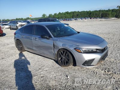 Czwarte zdjęcie samochodu z boku: 2022 HONDA CIVIC SPORT VIN:19XFL2H88NE001595 - miniatura