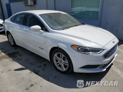 Czwarte zdjęcie samochodu z boku: 2018 FORD FUSION SE HYBRID VIN:3FA6P0LU1JR278630 - miniatura