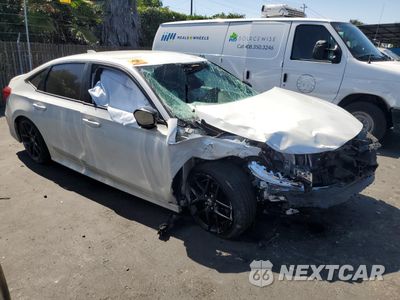 Czwarte zdjęcie samochodu z boku: 2022 HONDA CIVIC SPORT VIN:2HGFE2F50NH567159 - miniatura