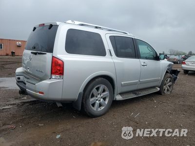 Trzecie zdjęcie samochodu z tyłu: 2010 NISSAN ARMADA PLATINUM VIN:5N1AA0NE1AN609877 - miniatura