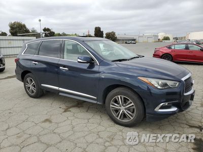 Czwarte zdjęcie samochodu z boku: 2020 INFINITI QX60 LUXE VIN:5N1DL0MN2LC519435 - miniatura