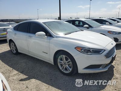 Czwarte zdjęcie samochodu z boku: 2018 FORD FUSION SE HYBRID VIN:3FA6P0LU7JR281869 - miniatura