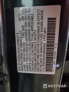 Zdjęcie 13 z 13 samochodu: 2022 HONDA PILOT ELITE VIN:5FNYF6H0XNB005658 - miniatura