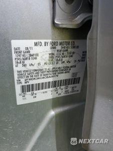 Zdjęcie 13 z 13 samochodu: 2012 FORD EDGE LIMITED VIN:2FMDK3KC8CBA09175 - miniatura