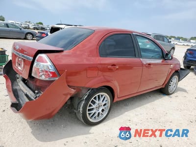 Trzecie zdjęcie samochodu z tyłu: 2008 CHEVROLET AVEO BASE VIN:KL1TD56698B047867 - miniatura