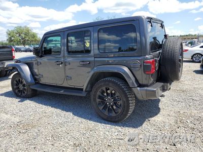 Drugie zdjęcie samochodu z przodu: 2020 JEEP WRANGLER UNLIMITED SAHARA VIN:1C4HJXEN2LW325103 - miniatura
