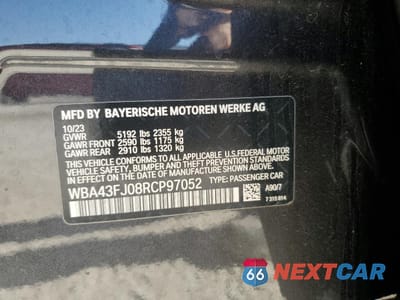 Zdjęcie 12 z 14 samochodu: 2024 BMW 530 I VIN:WBA43FJ08RCP97052 - miniatura