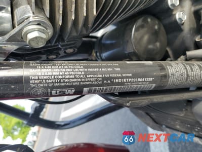 Zdjęcie 9 z 10 samochodu: 2020 HARLEY-DAVIDSON FLTRXS VIN:1HD1KTP29LB641338 - miniatura