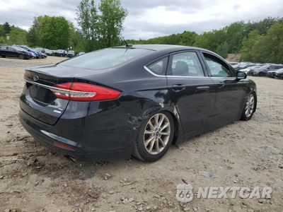 Trzecie zdjęcie samochodu z tyłu: 2017 FORD FUSION SE VIN:3FA6P0HD1HR268599 - miniatura
