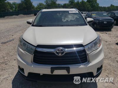 Piąte zdjęcie samochodu w środku: 2015 TOYOTA HIGHLANDER XLE VIN:5TDKKRFH2FS081917 - miniatura