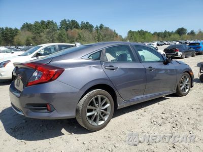 Trzecie zdjęcie samochodu z tyłu: 2020 HONDA CIVIC EX VIN:19XFC1F38LE214206 - miniatura