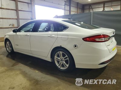 Drugie zdjęcie samochodu z przodu: 2018 FORD FUSION SE HYBRID VIN:3FA6P0LUXJR172032 - miniatura