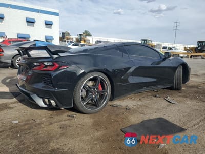 Trzecie zdjęcie samochodu z tyłu: 2023 CHEVROLET CORVETTE STINGRAY 2LT VIN:1G1YB2D40P5133031 - miniatura