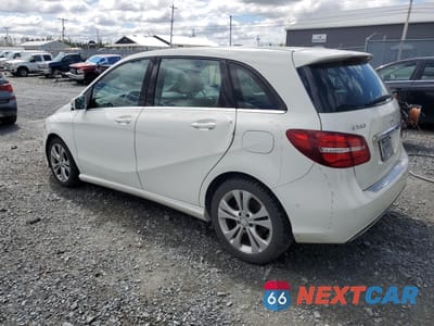 Drugie zdjęcie samochodu z przodu: 2015 MERCEDES-BENZ B 250 4MATIC VIN:WDDMH4GB7FJ366328 - miniatura