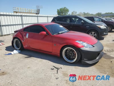 Czwarte zdjęcie samochodu z boku: 2008 NISSAN 350Z COUPE VIN:JN1BZ34D78M700313 - miniatura