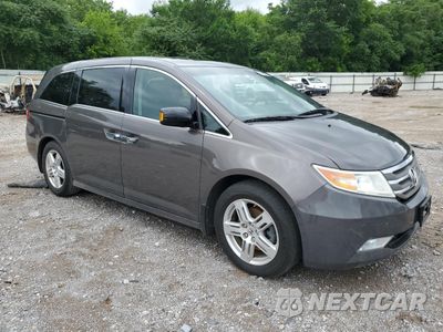 Czwarte zdjęcie samochodu z boku: 2013 HONDA ODYSSEY TOURING VIN:5FNRL5H94DB078648 - miniatura