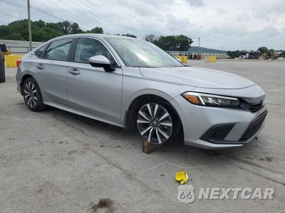 Czwarte zdjęcie samochodu z boku: 2022 HONDA CIVIC EX VIN:2HGFE1F78NH327093 - miniatura