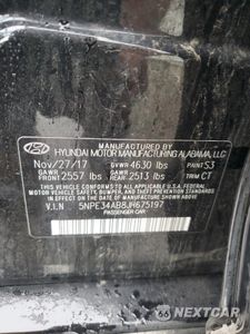 Zdjęcie 12 z 13 samochodu: 2018 HYUNDAI SONATA SPORT VIN:5NPE34AB8JH675197 - miniatura