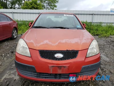 Piąte zdjęcie samochodu w środku: 2007 KIA RIO BASE VIN:KNADE123876200788 - miniatura