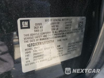 Zdjęcie 12 z 14 samochodu: 2018 GMC CANYON SLE VIN:1GTG5CEN1J1120794 - miniatura