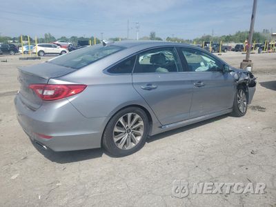 Trzecie zdjęcie samochodu z tyłu: 2015 HYUNDAI SONATA SPORT VIN:5NPE34AF4FH086092 - miniatura