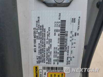 Zdjęcie 12 z 13 samochodu: 2018 FORD FUSION SE HYBRID VIN:3FA6P0LU9JR118852 - miniatura