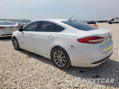 Drugie zdjęcie samochodu z przodu: 2017 FORD FUSION SE HYBRID VIN:3FA6P0LU8HR409045 - miniatura