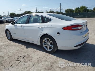 Drugie zdjęcie samochodu z przodu: 2018 FORD FUSION SE HYBRID VIN:3FA6P0LU2JR278703 - miniatura