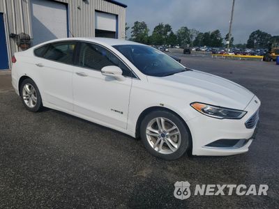 Czwarte zdjęcie samochodu z boku: 2018 FORD FUSION SE HYBRID VIN:3FA6P0LU5JR281918 - miniatura