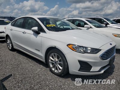 Czwarte zdjęcie samochodu z boku: 2019 FORD FUSION SE VIN:3FA6P0LU9KR263973 - miniatura