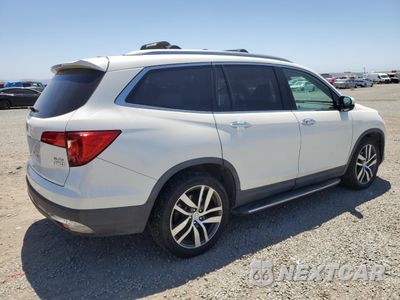 Trzecie zdjęcie samochodu z tyłu: 2016 HONDA PILOT ELITE VIN:5FNYF6H06GB076083 - miniatura
