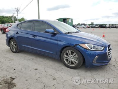 Czwarte zdjęcie samochodu z boku: 2018 HYUNDAI ELANTRA SEL VIN:5NPD84LF7JH294583 - miniatura