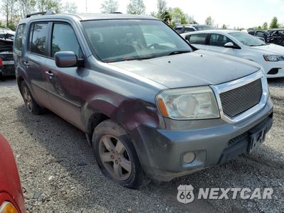 Czwarte zdjęcie samochodu z boku: 2009 HONDA PILOT EX VIN:5FNYF48419B047181 - miniatura