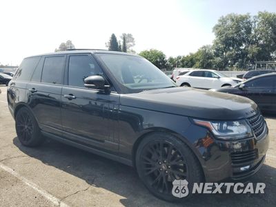 Czwarte zdjęcie samochodu z boku: 2014 LAND ROVER RANGE ROVER AUTOBIOGRAPHY VIN:SALGV2EF3EA133807 - miniatura